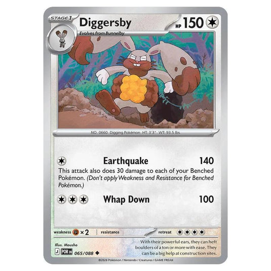 Pokemon - Mega Evolution - Perfect Order - Diggersby - 065/088