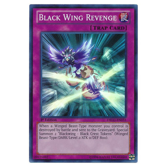 Yu-Gi-Oh! - Dragons of Legend - Black Wing Revenge (Super Rare) DRLG-EN031