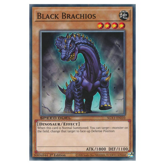Yu-Gi-Oh! - Speed Duel GX - Duel Academy Box - Black Brachios (Common) SGX1-ENI10