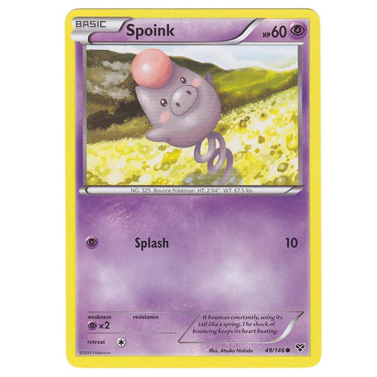 Pokemon - XY Base Set - Spoink - 49/146