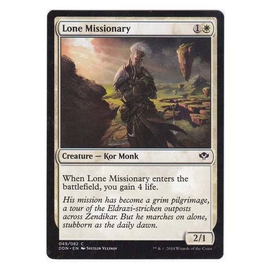 Magic the Gathering - Speed VS Cunning - Lone Missionary - 49/82