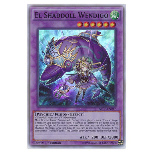 Yu-Gi-Oh! - Secrets of Eternity - El Shaddoll Wendigo - 47/99