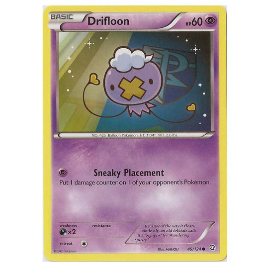 Pokemon - Black & White - Dragons Exalted - Drifloon - 49/124