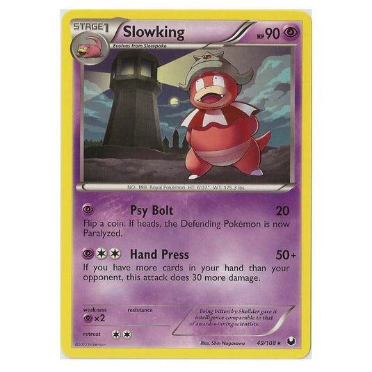 Pokemon - Black & White - Dark Explorers - Slowking - 49/108