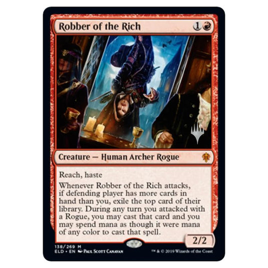 Magic The Gathering - Throne of Eldraine Promos - Robber of the Rich - 138/269