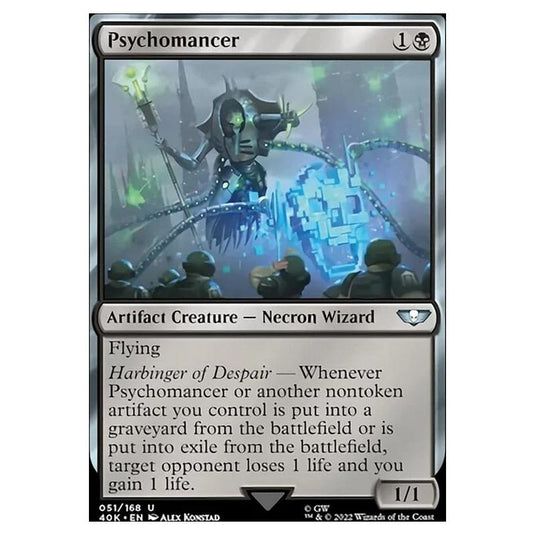 Magic The Gathering - Universes Beyond - Warhammer 40k - Psychomancer - 051/168