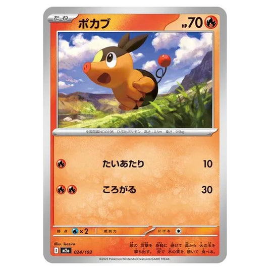 Pokemon - MEGA Dream ex - Tepig - 024/193