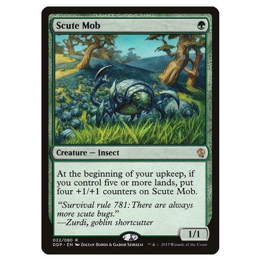 Magic the Gathering - Duel Decks: Zendikar vs. Eldrazi - Scute Mob - 22
