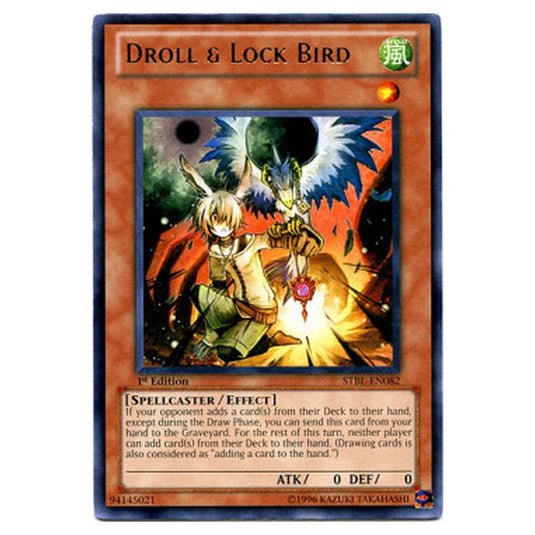Yu-Gi-Oh! - Starstrike Blast - Droll & Lock Bird (Rare) - STBL-EN082