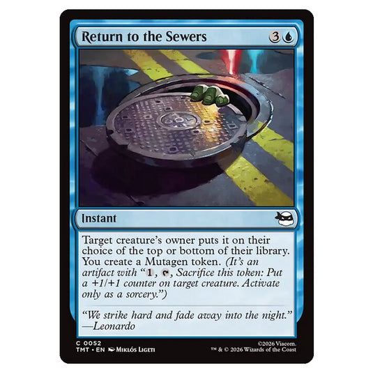 Magic The Gathering - Teenage Mutant Ninja Turtles - Return to the Sewers - 0052