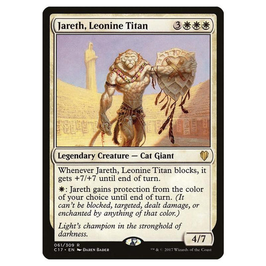 Magic The Gathering - Commander 2017 - Jareth, Leonine Titan - 061/309