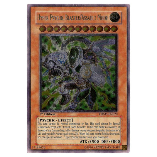 Yu-Gi-Oh! - Crimson Crisis - Hyper Psychic Blaster/Assault Mode (Ultimate Rare) CRMS-EN020