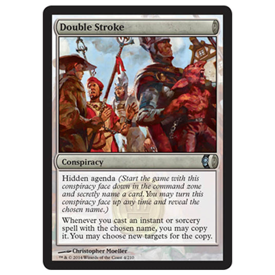 Magic the Gathering - Conspiracy - Double Stroke - 4/210