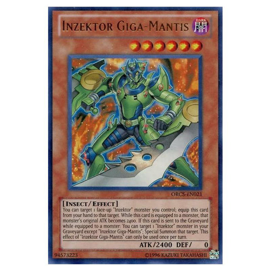 Yu-Gi-Oh! - Order of Chaos - Inzektor Giga-Mantis (Ultra Rare) ORCS-EN021
