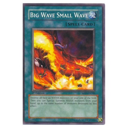 Yu-Gi-Oh! - Soul of the Duelist - Big Wave Small Wave (Common) SOD-EN046