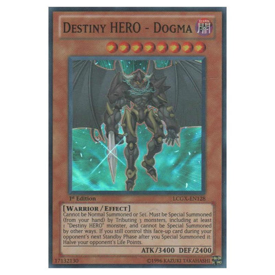 Yu-Gi-Oh! - Legendary Collection 2 - The Duel Academy Years Mega Pack - Destiny HERO - Dogma (Super Rare) LCGX-EN128