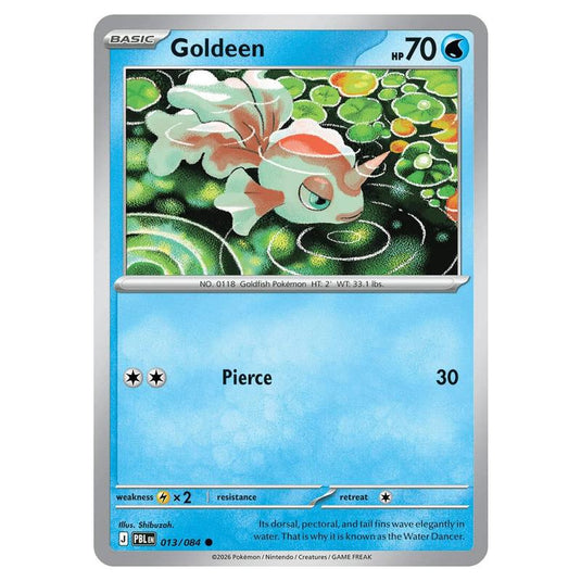 Pokemon - Mega Evolution - Pitch Black - Goldeen - 013/084