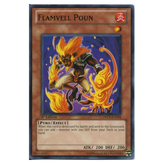 Yu-Gi-Oh! - Duelist Revolution - Flamvell Poun (Common) DREV-EN094