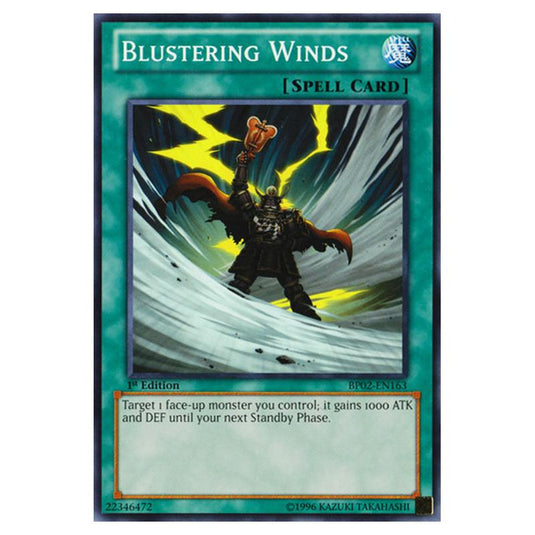 Yu-Gi-Oh! - Battle Pack 2 - War of the Giants - Blustering Winds (Common) BP02-EN163