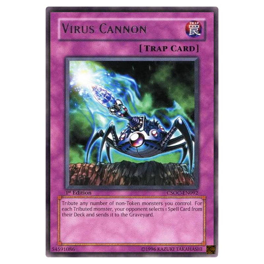 Yu-Gi-Oh! - Crossroads of Chaos - Virus Cannon (Rare) CSOC-EN092