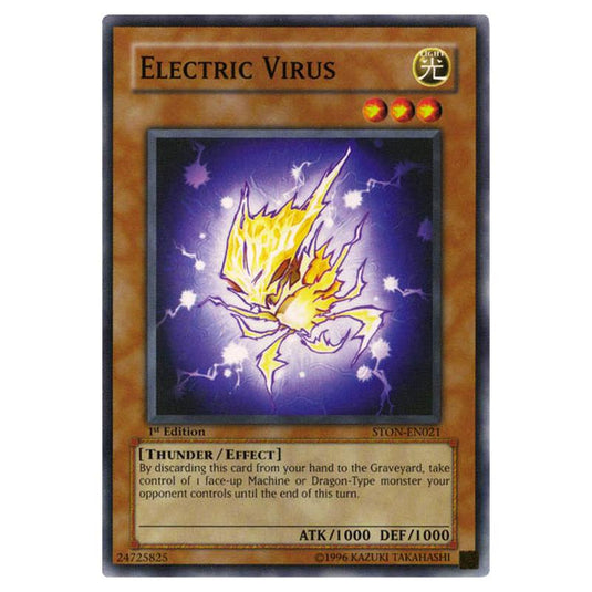 Yu-Gi-Oh! - Strike of Neos - Electric Virus (Common) STON-EN021
