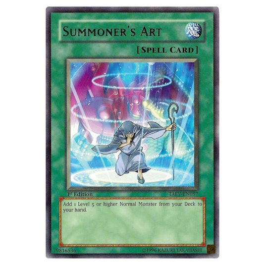Yu-Gi-Oh! - Tactical Evolution - Summoner's Art (Rare) TAEV-EN057