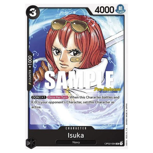 One Piece - OP-02: Paramount War Promos - Isuka - OP02-094