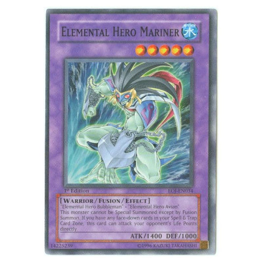 Yu-Gi-Oh! - Enemy of Justice - Elemental HERO Mariner (Common) EOJ-EN034