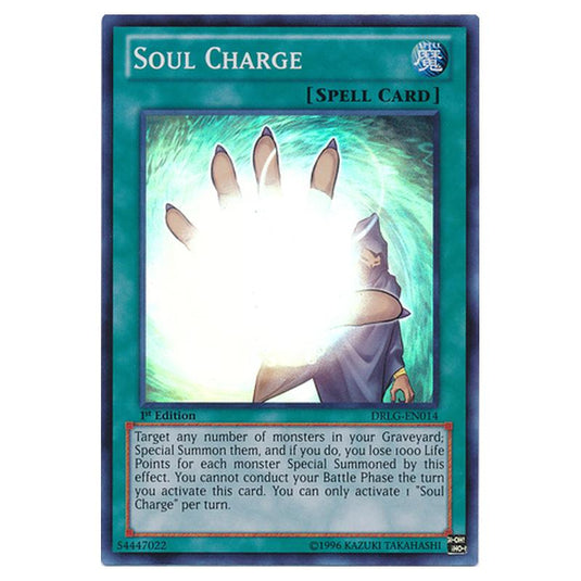 Yu-Gi-Oh! - Dragons of Legend - Soul Charge (Super Rare) DRLG-EN014