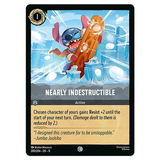 Lorcana - Winterspell - Nearly Indestructible (Common) - 200/204