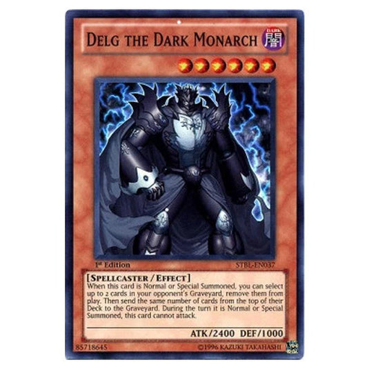 Yu-Gi-Oh! - Starstrike Blast - Delg the Dark Monarch (Super Rare) - STBL-EN037