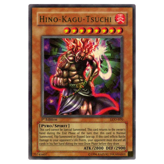 Yu-Gi-Oh! - Legacy of Darkness - Hino-Kagu-Tsuchi (Ultra Rare) LOD-070
