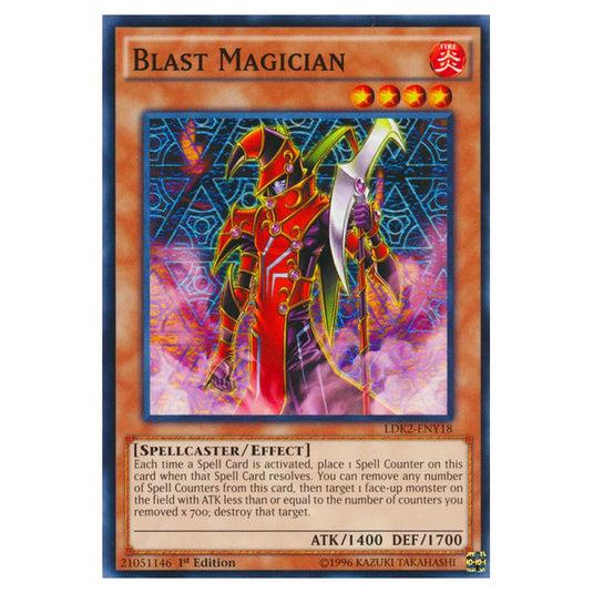 Yu-Gi-Oh! - Legendary Decks II - Blast Magician (Common) LDK2-ENY18