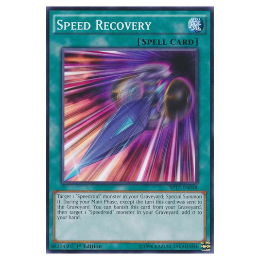 Yu-Gi-Oh! - Star Pack Battle Royal - Speed Recovery (Common) SP17-EN048