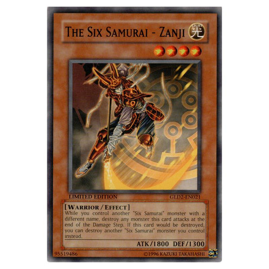 Yu-Gi-Oh! - Gold Series 2009 - The Six Samurai - Zanji (Common) GLD2-EN021