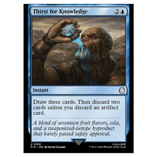 Magic The Gathering - Universes Beyond - Fallout - Thirst for Knowledge - 0180