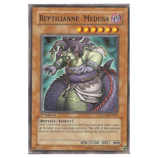 Yu-Gi-Oh! - Stardust Overdrive - Reptilianne Medusa (Common) SOVR-EN021
