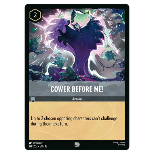 Lorcana - Attack of the Vine - Cower Before Me! (Common) - 198/207