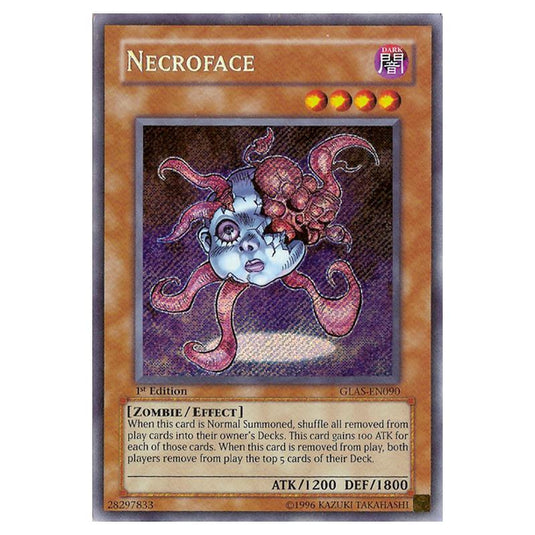Yu-Gi-Oh! - Gladiator\'s Assault - Necroface (Secret Rare) GLAS-EN090