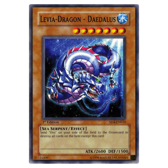 Yu-Gi-Oh! - Structure Deck - Fury from the Deep - Levia-Dragon - Daedalus (Common) SD4-EN010