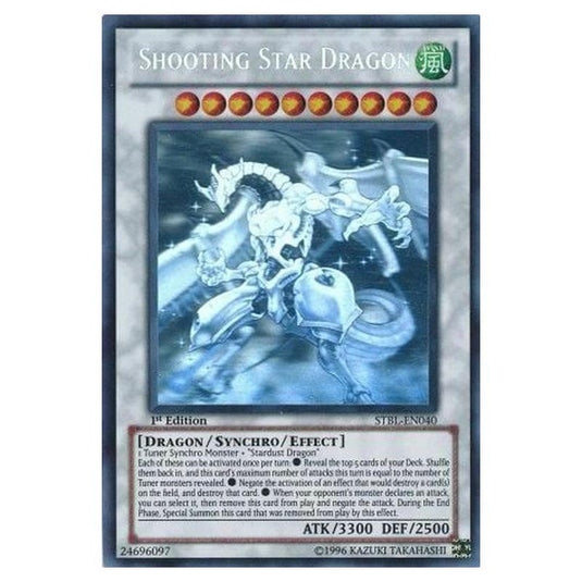 Yu-Gi-Oh! - Starstrike Blast - Shooting Star Dragon (Ghost Rare) - STBL-EN040