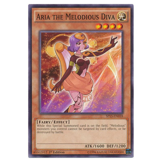 Yu-Gi-Oh! - Star Pack ARC-V - Aria the Melodious Diva (Common) SP15-EN018