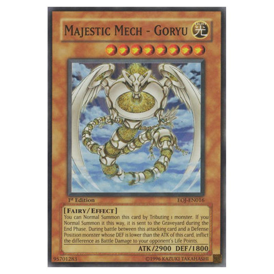 Yu-Gi-Oh! - Enemy of Justice - Majestic Mech - Goryu (Super Rare) EOJ-EN016