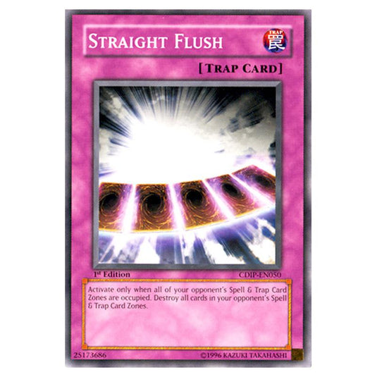 Yu-Gi-Oh! - Cyberdark Impact - Straight Flush (Common) CDIP-EN050