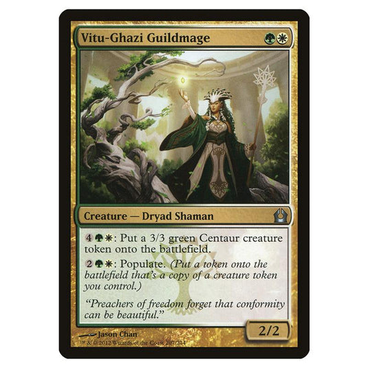 Magic The Gathering - Return To Ravnica - Vitu-ghazi Guildmage - 207/274