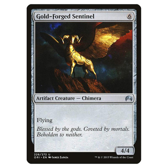 Magic The Gathering - Magic Origins - Gold-forged Sentinel - 226/272