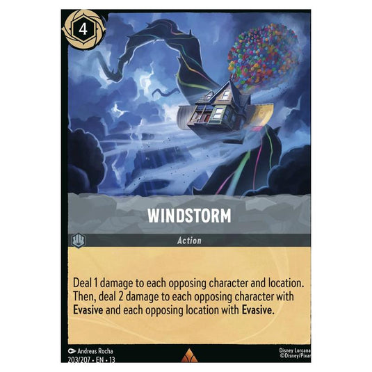 Lorcana - Attack of the Vine! - Windstorm (Rare) - 203/207