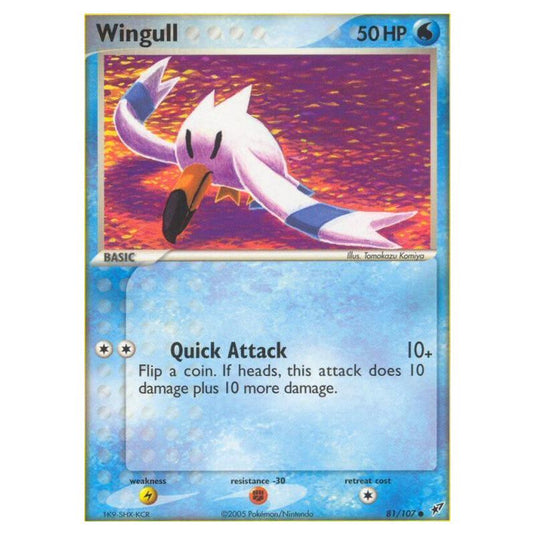 Pokemon - EX Deoxys - Wingull - 081/107