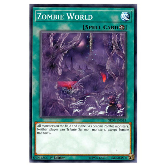 Yu-Gi-Oh! - Structure Deck - Zombie Horde - Zombie World (Common) SR07-EN025