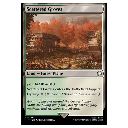 Magic The Gathering - Universes Beyond - Fallout - Scattered Groves - 0286